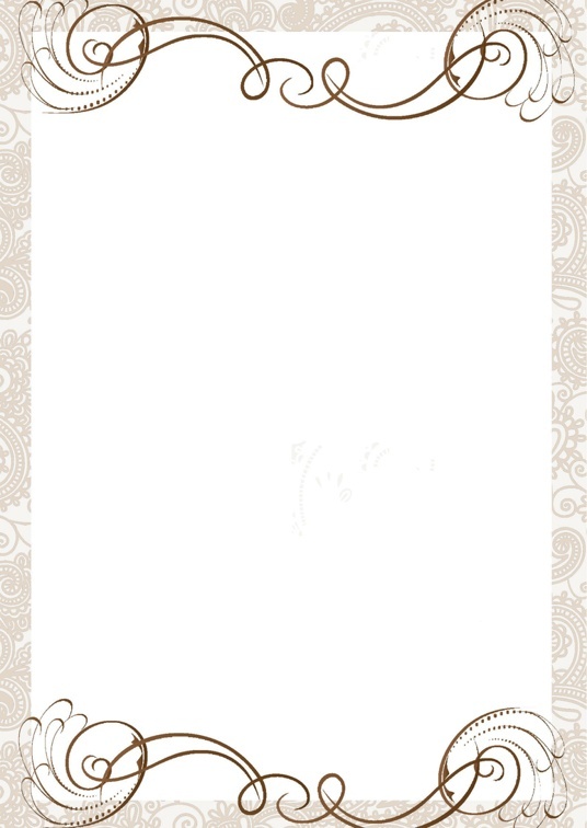 欧式经典1 (58)欧式经典信纸模板word模板